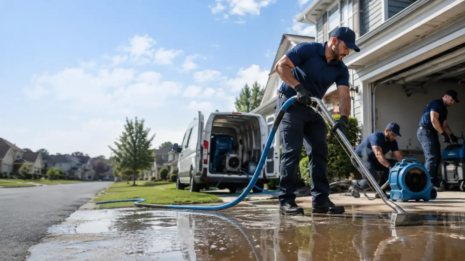 Flood Damage Restoration in Bassfield, MS